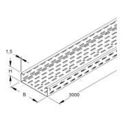 Niedax Chemin de câble RS 60.400-3