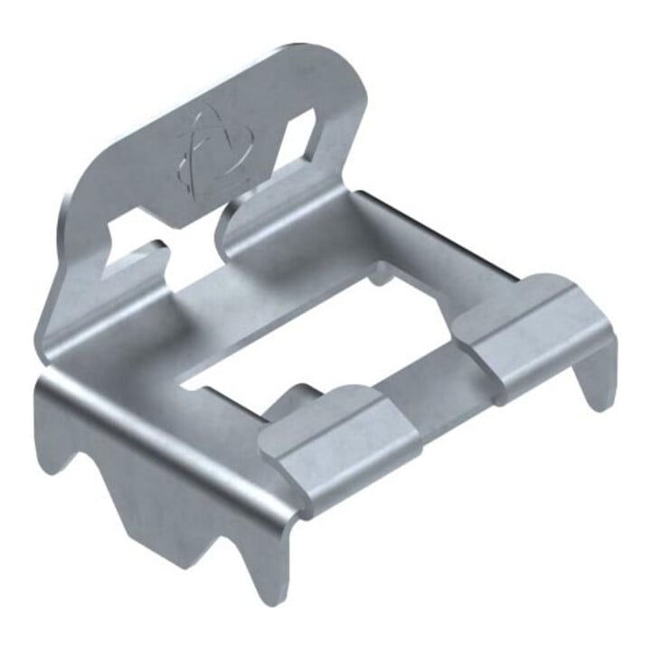 Niedax Clips de fixation pour goulottes à treillis pour séparateur 24 mm MTCDC 24 E2
