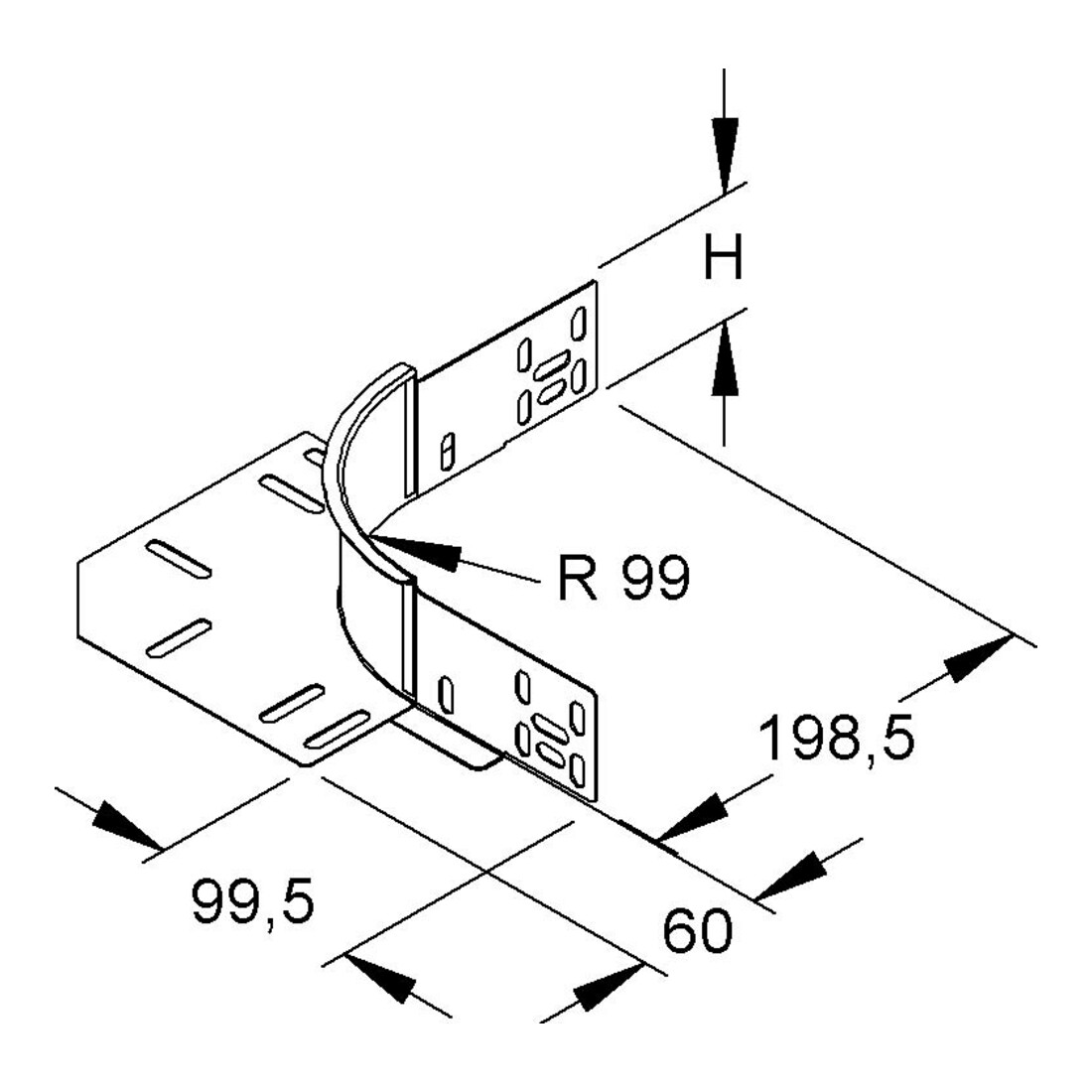 Niedax Coin d’assemblage REK 60
