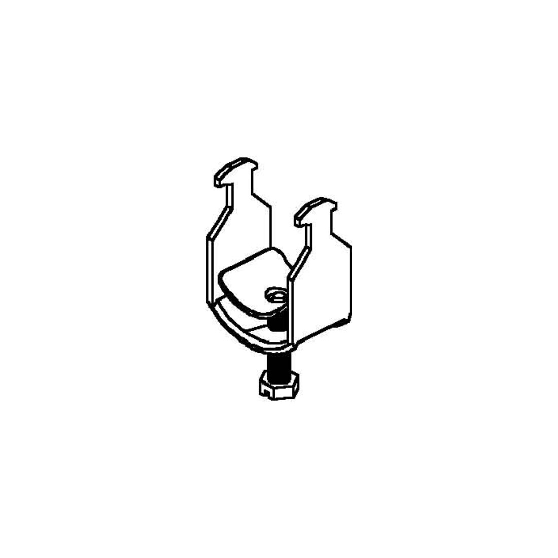 Niedax Collier à étrier BA 22