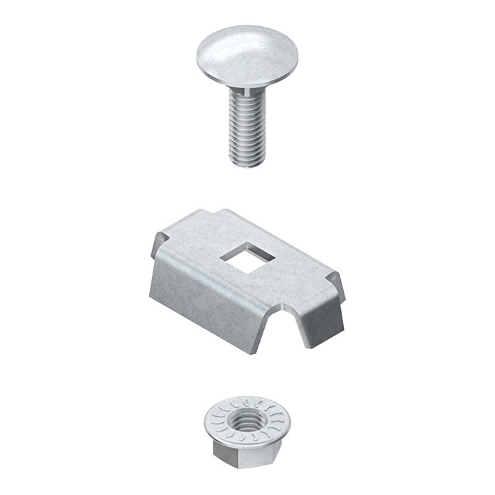 Niedax Collier de fixation de séparation GRVC 14 avec fente