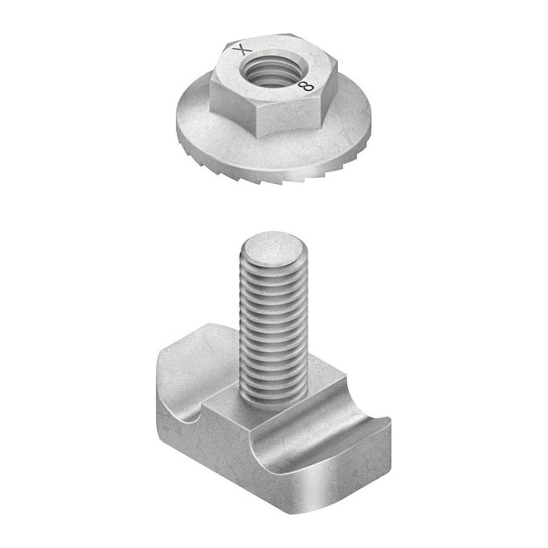 Niedax Connecteur universel 2 pièces GRHKM 6X15 V