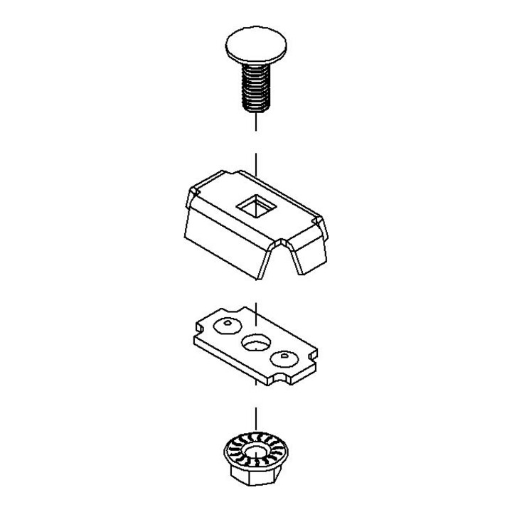 Niedax Connecteur universel GRV 6 E3