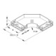 Niedax Coude 90° 60x202mm RESC 60.200 S