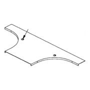 Niedax Couvercle pour pièce en T de raccordement RTADV 200-1