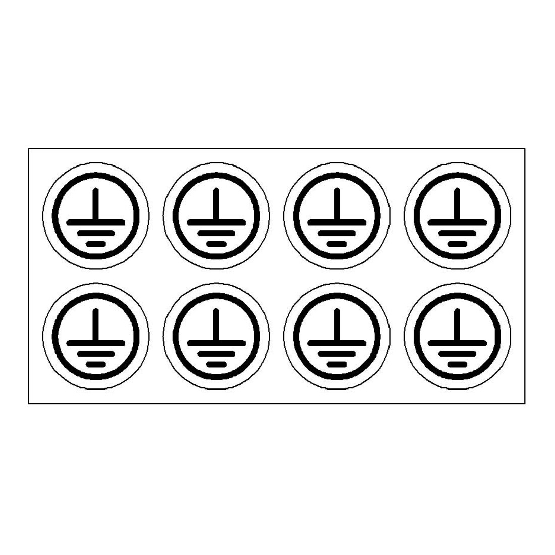Niedax Erdungszeichen GSLZ 15