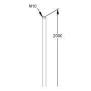 Niedax Gewindestab M 10/2000-1