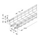 Niedax Gitterrinne 105x100x3000mm, CITO MTC 105.100 V