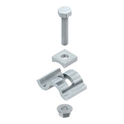 Niedax Griffe de serrage SPKM 25 F-1