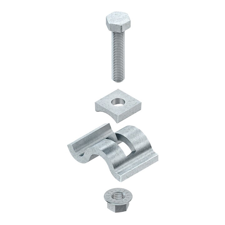 Niedax Griffe de serrage SPKM 25 F