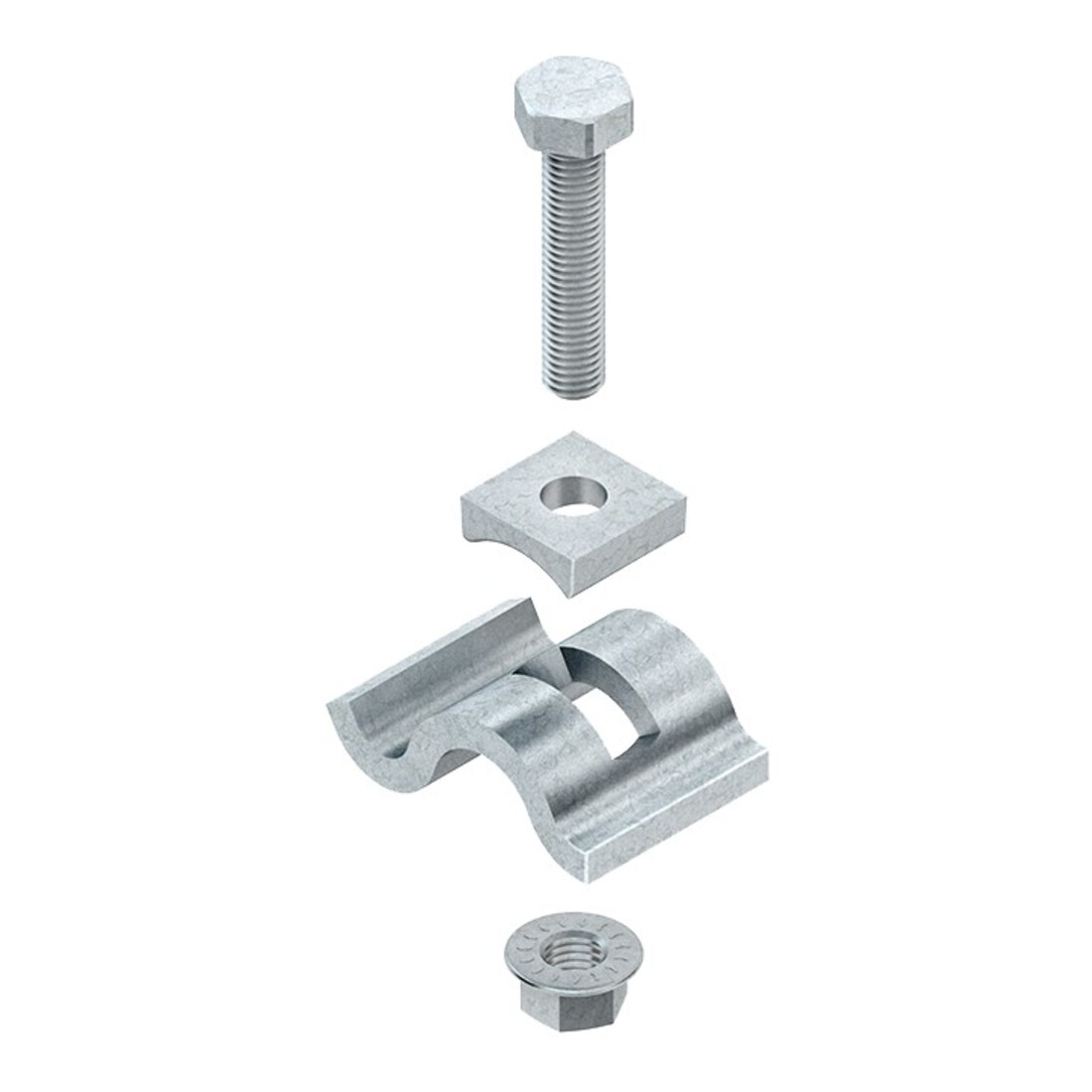 Niedax Griffe de serrage SPKM 25 F