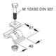 Niedax Griffe de serrage SPKM 25 F