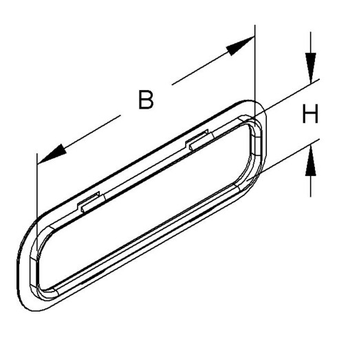 Niedax Kabelschutzring KSR 40 A