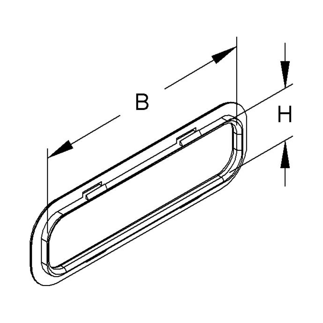 Niedax Kabelschutzring KSR 40 A