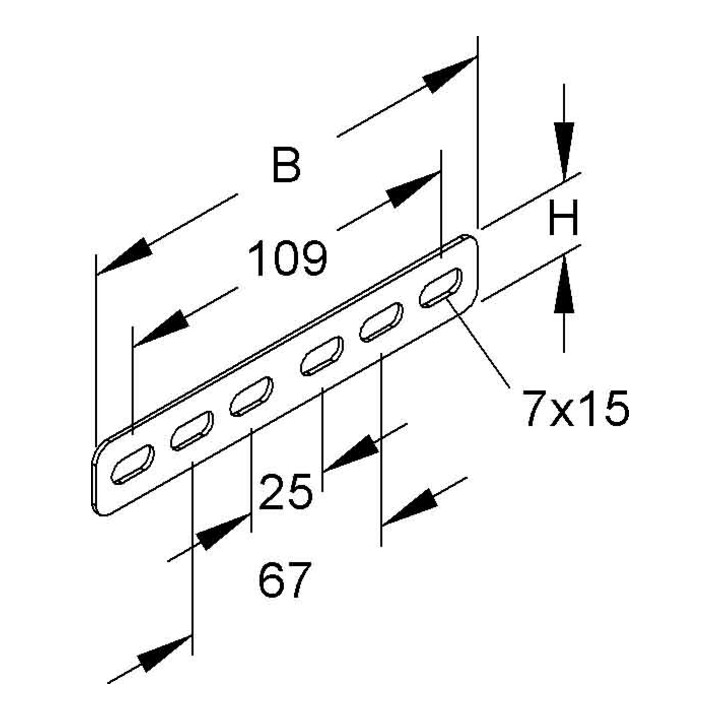 Niedax Längsverbinder RVV 35