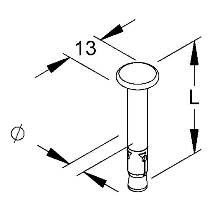 Niedax Nagelanker NA 6X5