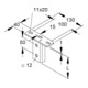Niedax Plaque à vis pour U4530 acier zingué KU 4530 F