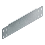 Niedax Plaque de finition de gouttière 100x100mm acier galvanisé RADS 100.100 S-1