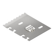 Niedax Plaque de fixation de séparateur L=199, acier S LZTP 200-3