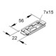Niedax Plaque de fixation GRBP 6 E3