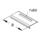 Niedax Plaque de protection d'angle RKB 100