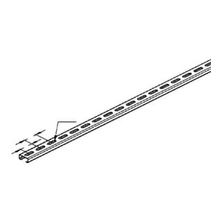 Niedax Rail d'ancrage 2970/2 E3L