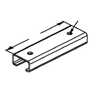 Niedax Rail d’ancrage 2970/200-2 SL