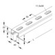 Niedax Rail d'ancrage 2986/300 FL
