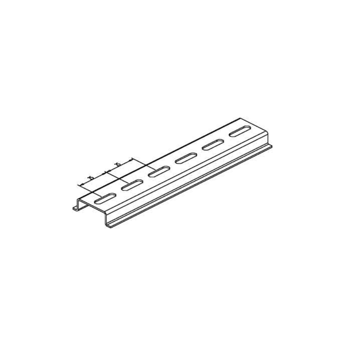 Niedax Rail porteuse 2935/2 GL