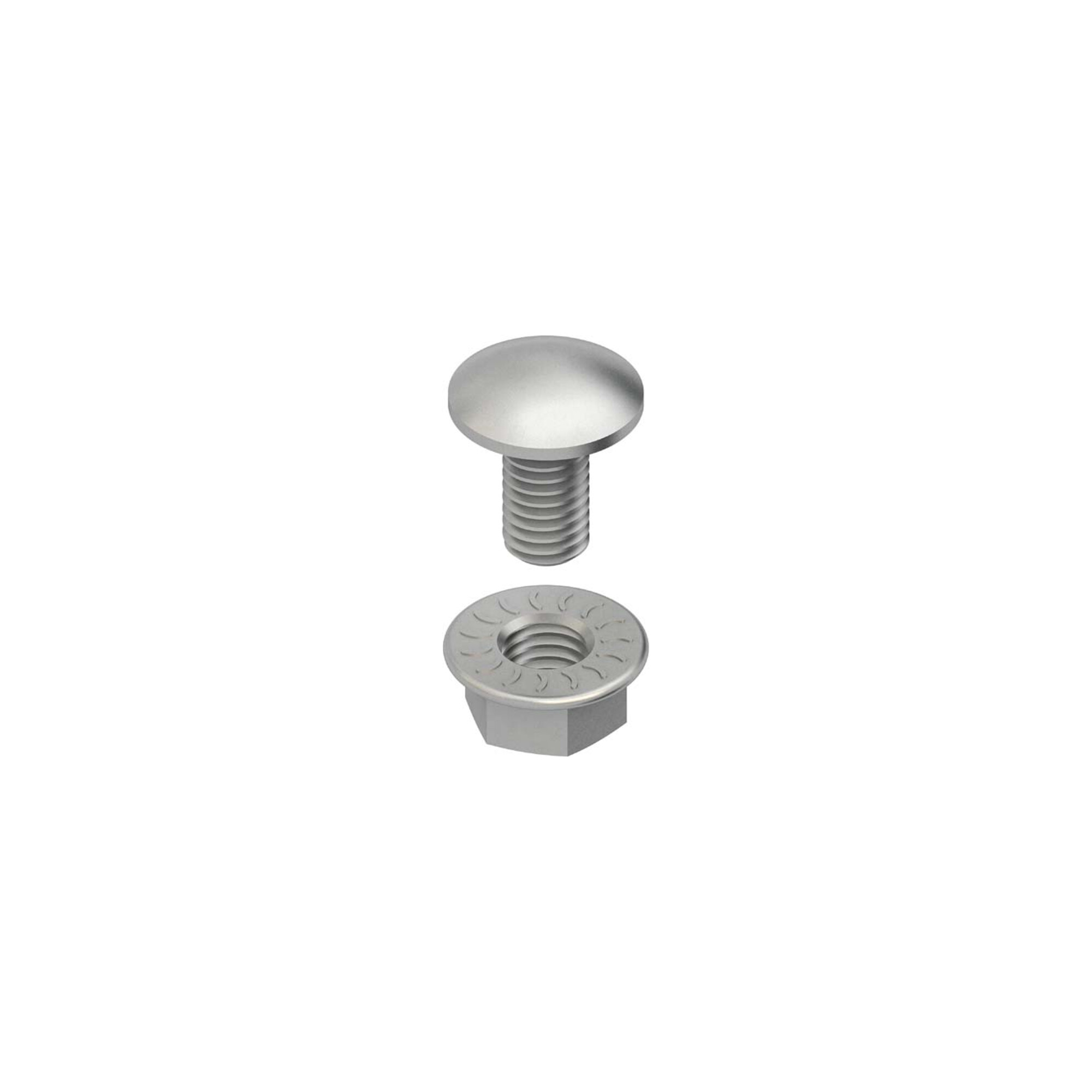 Niedax Schraube Flachrundkopf FLM 10X25 F