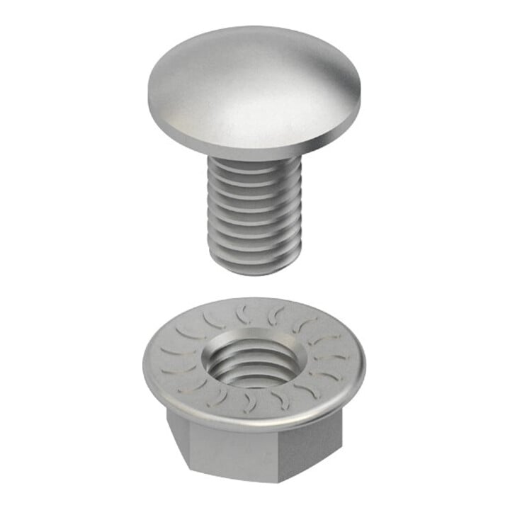 Niedax Schraube Flachrundkopf FLM 12X30 F