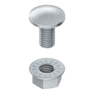 niedax Schraube Flachrundkopf FLM 6 x 16 mm