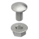 Niedax Schraube Flachrundkopf FLM 6X12