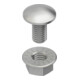 Niedax Schraube Flachrundkopf FLM 6X12 F