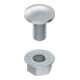 Niedax Schraube Flachrundkopf FLM 6X16 F