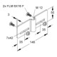 Niedax Support de fixation RGAB 12 F