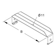 Niedax Support de suspension RCB 100-4
