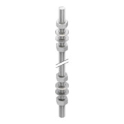 Niedax Tige filetée avec 4 écrous + 4 rondelles M 12/1000-3