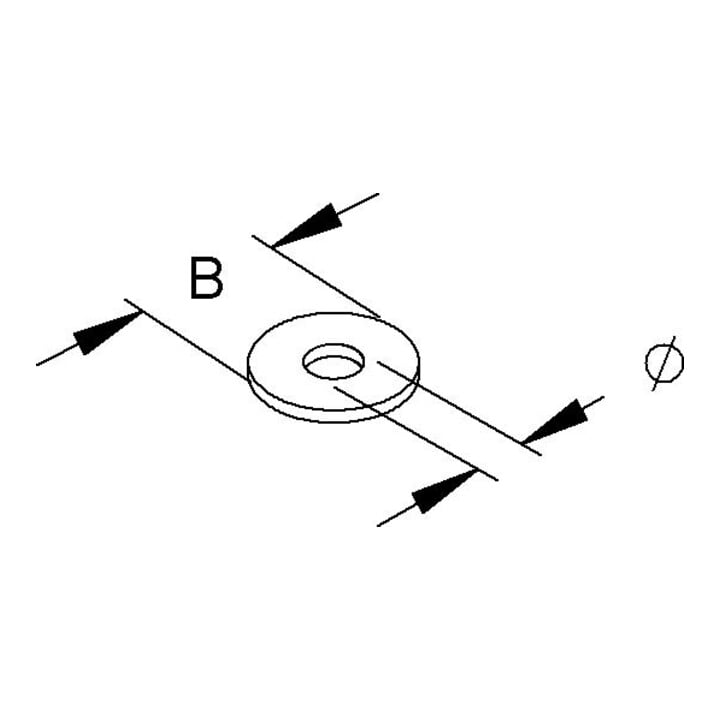 Niedax U-Scheibe UGM 8