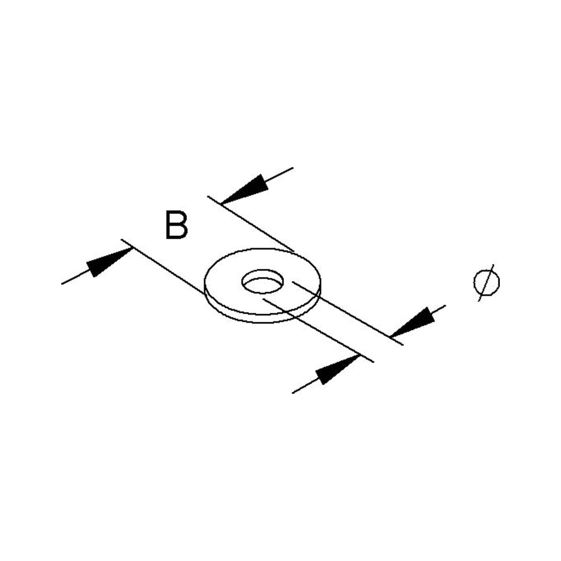 Niedax U-Scheibe UGM 8