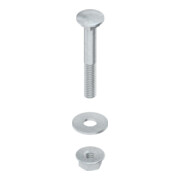 Niedax Vis à tête plate ronde FLDM 6X45-3