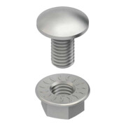 Niedax Vis à tête plate ronde FLM 10X25 F-1