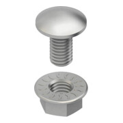 Niedax Vis à tête ronde plate FLM 12X30 F-3