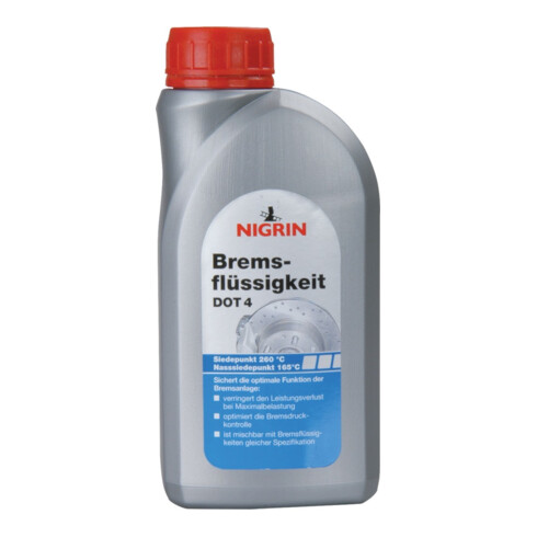 Nigrin Liquide de frein DOT 4, 500 ml bidon