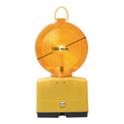 Nissen Lampe de chantier Nitra LED jaune tête pivotante