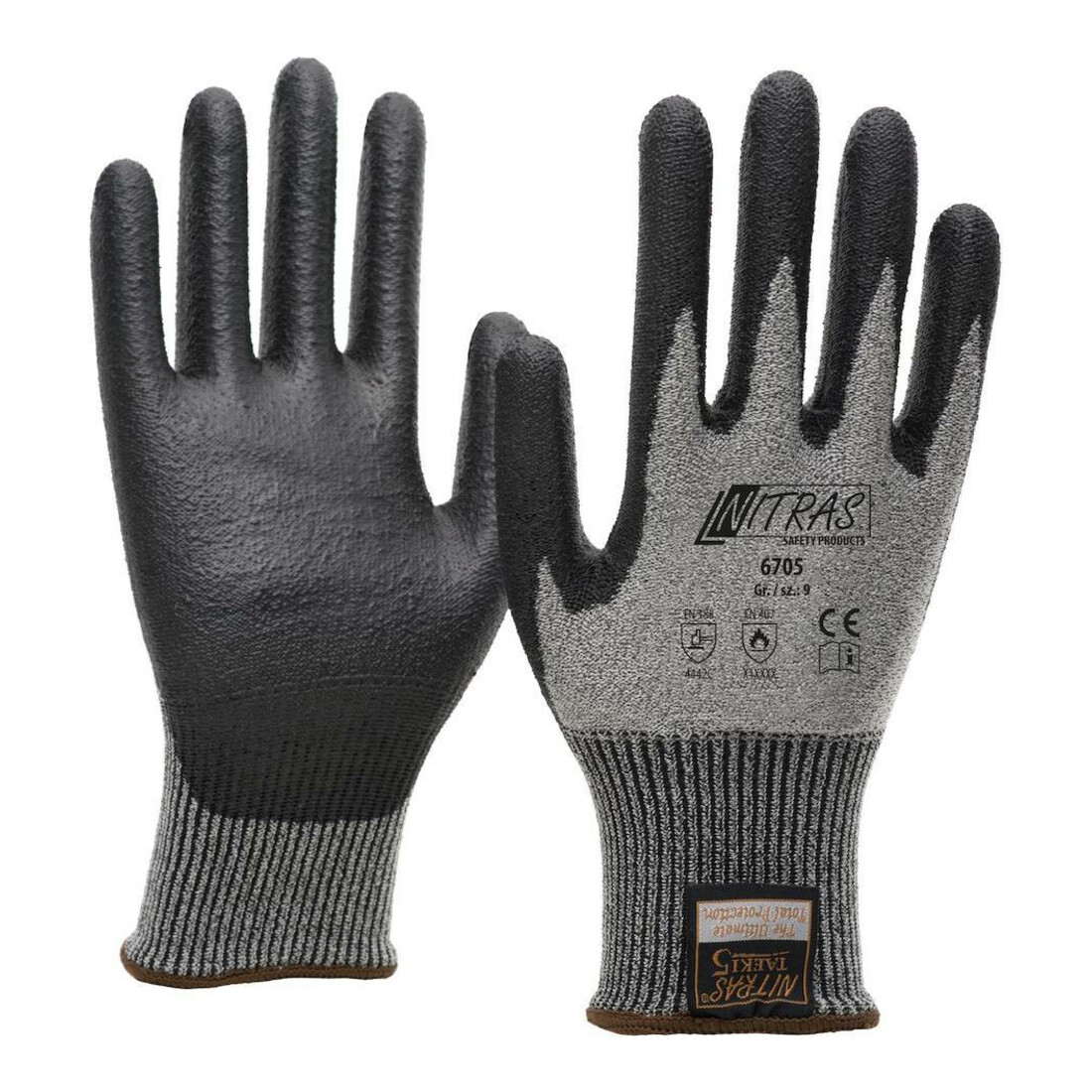 NITRAS Gant anti-coupure Taeki5, enduit PU