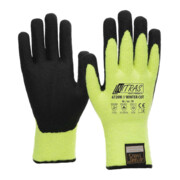 NITRAS Gants de protection d'hiver Taeki5, enduit latex, taille 9