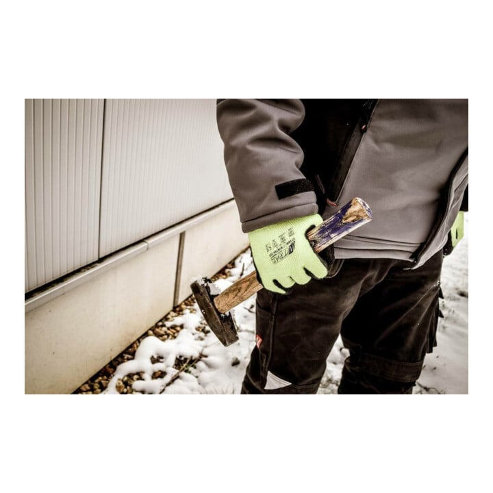 NITRAS Gants de protection d'hiver Taeki5, enduit latex, taille 9