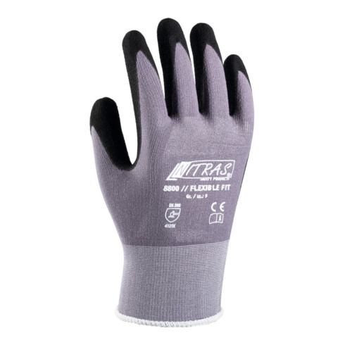 Nitras Handschuh-Paar 8800, FLEXIBLE FIT, Handschuhgröße: 10