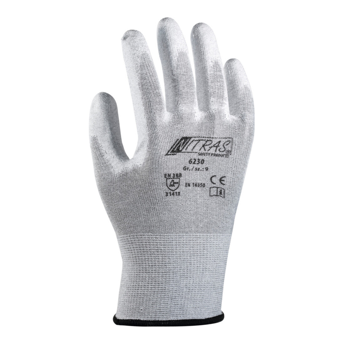 Nitras Paire de gants 6230, taille de gants : 9